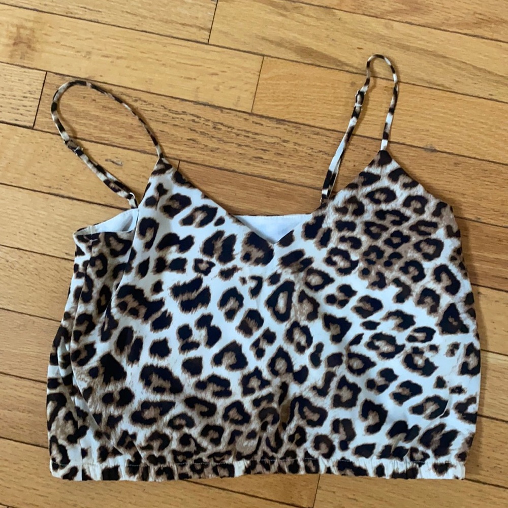 New without tags spaghetti strap crop top size xs
